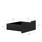Albero da ingresso nero 4 in 1 con panca, 6 ganci e contenitore, 1 posto