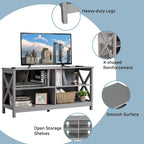 Mobile TV da 47", Grigio, Stile Moderno, Adatto per TV fino a 55"