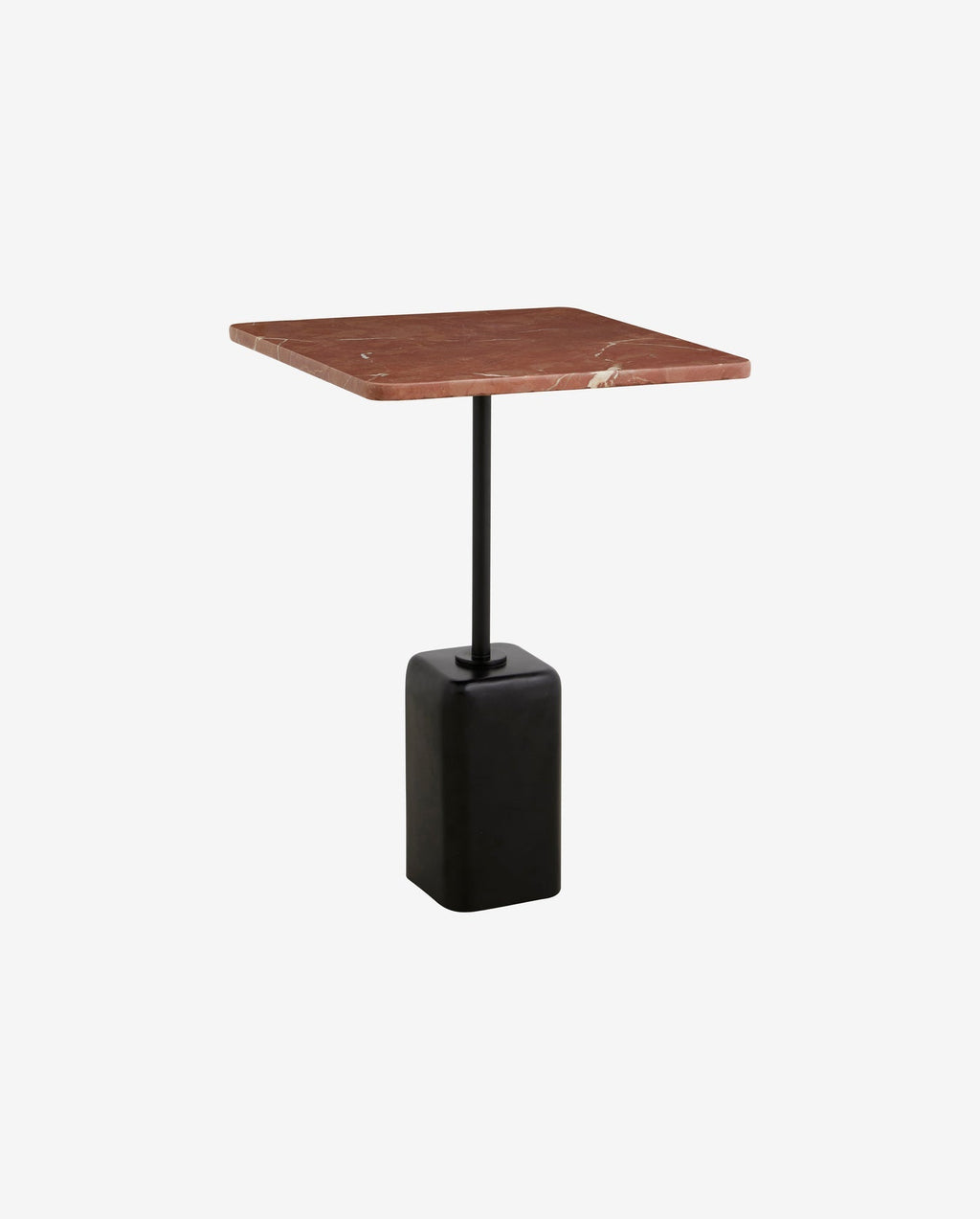 Tavolino in terracotta, marmo 40 x 40