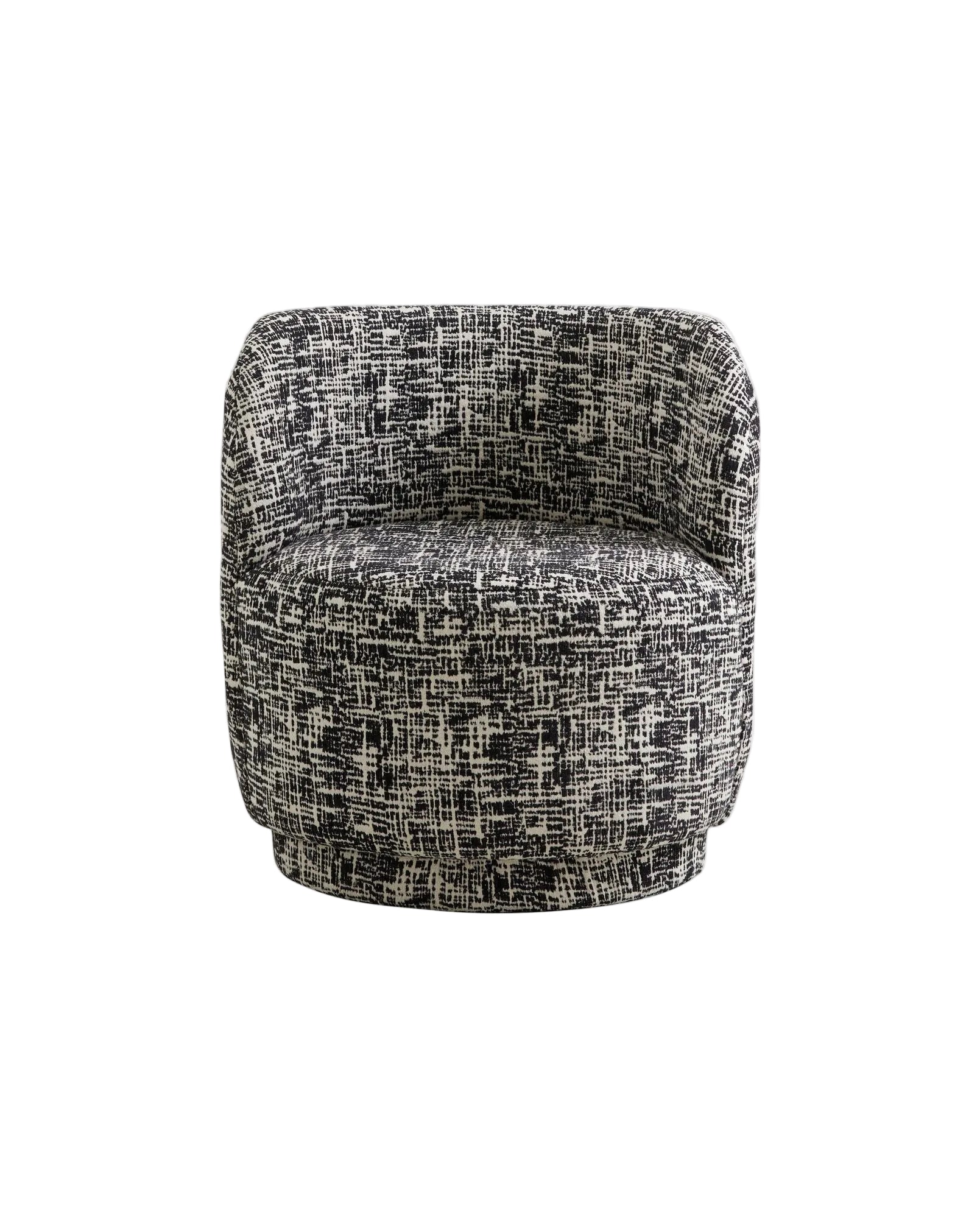 Poltrona lounge - Nero/Bianco