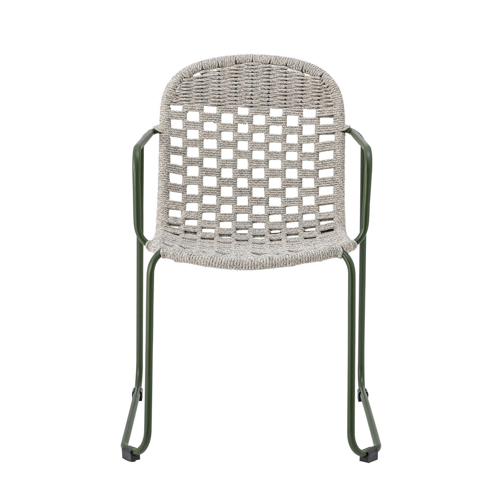 SEDIA DA PRANZO CALANA, VERDE, METALLO