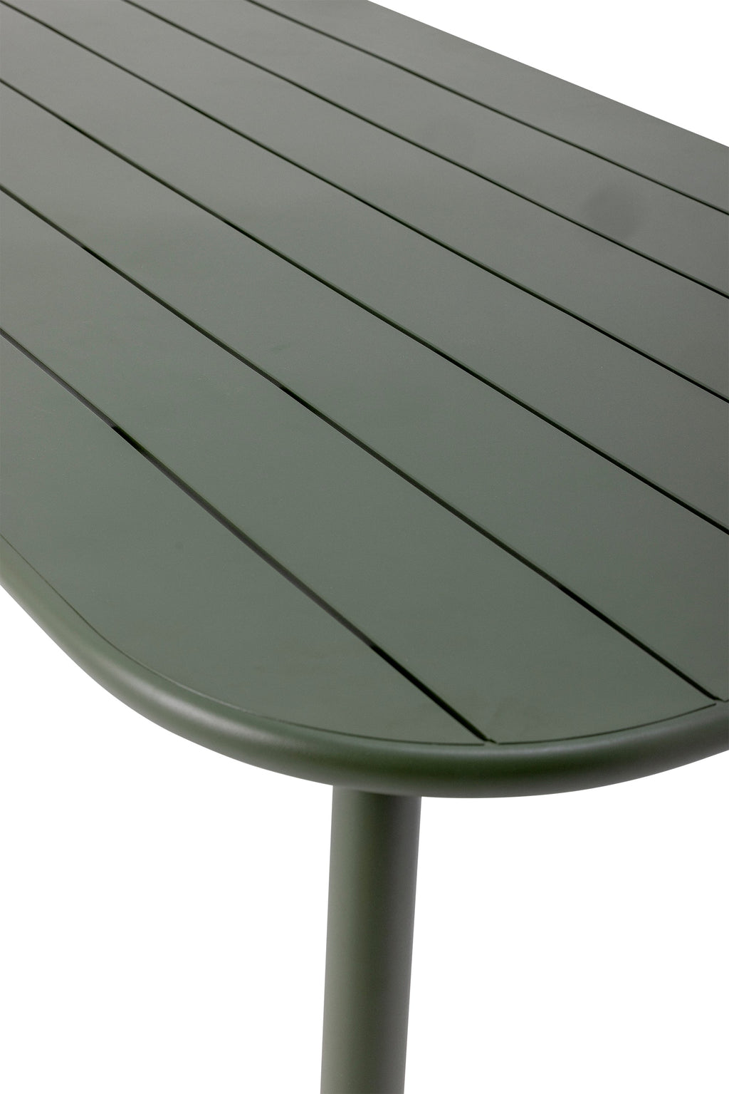 Tavolo da pranzo Calana, verde, metallo, 90 x 160 cm
