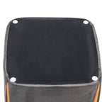 Sgabello poggiapiedi ottomano in velluto (blu / azzurro / grigio scuro / grigio chiaro), singolo
