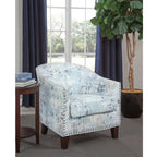 Poltroncina Grafton Home Giles con finiture borchiate