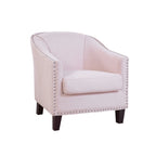 Poltroncina Grafton Home Giles con finiture borchiate