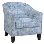 Poltroncina Grafton Home Giles con finiture borchiate