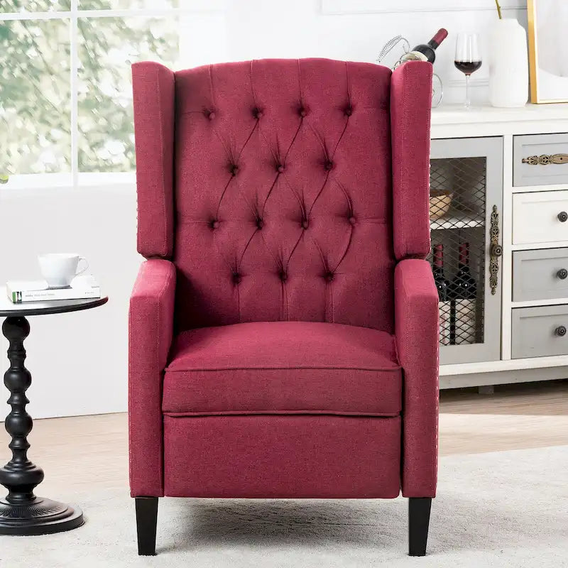 Poltrona Reclinabile, Rosso Vino / Beige / Nero / Grigio / Blu, Monoposto