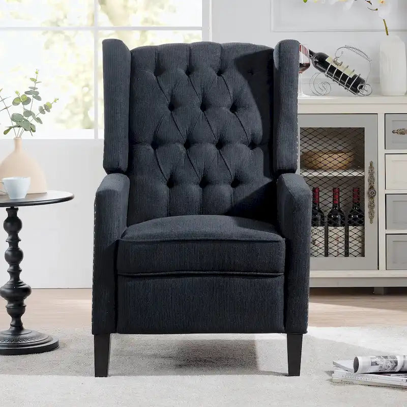 Poltrona Reclinabile, Rosso Vino / Beige / Nero / Grigio / Blu, Monoposto