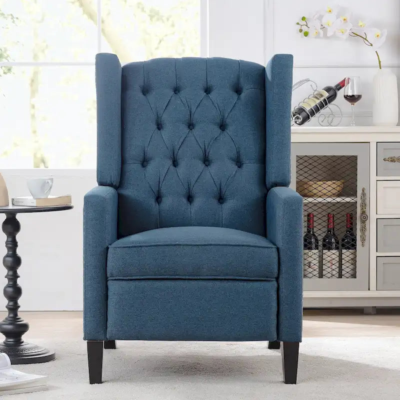Poltrona Reclinabile, Rosso Vino / Beige / Nero / Grigio / Blu, Monoposto