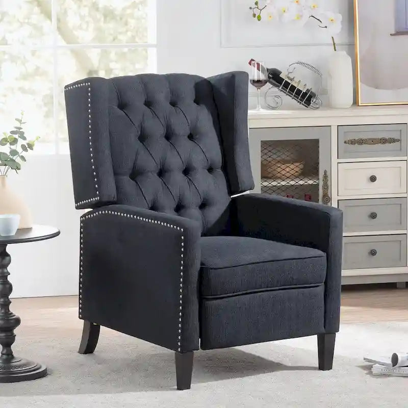 Poltrona Reclinabile, Rosso Vino / Beige / Nero / Grigio / Blu, Monoposto