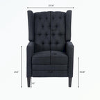Poltrona Reclinabile, Rosso Vino / Beige / Nero / Grigio / Blu, Monoposto