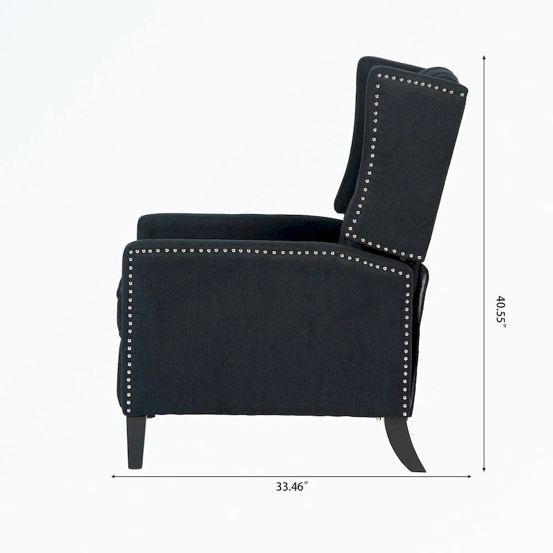 Poltrona Reclinabile, Rosso Vino / Beige / Nero / Grigio / Blu, Monoposto