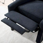 Poltrona Reclinabile, Rosso Vino / Beige / Nero / Grigio / Blu, Monoposto