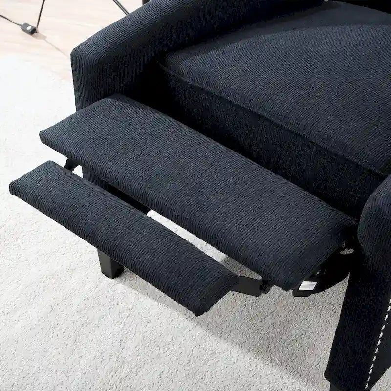 Poltrona Reclinabile, Rosso Vino / Beige / Nero / Grigio / Blu, Monoposto