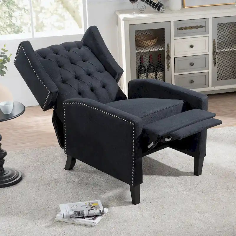 Poltrona Reclinabile, Rosso Vino / Beige / Nero / Grigio / Blu, Monoposto