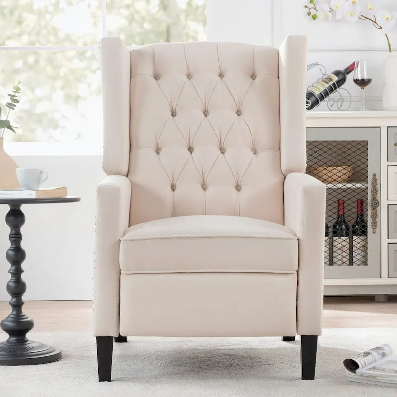 Poltrona Reclinabile, Rosso Vino / Beige / Nero / Grigio / Blu, Monoposto
