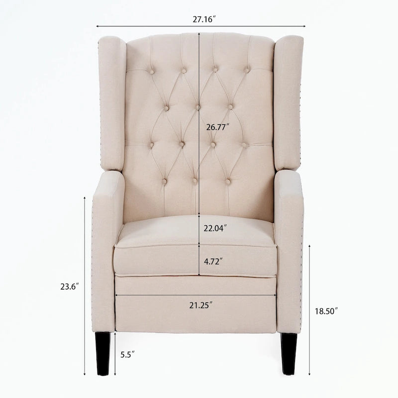Poltrona Reclinabile, Rosso Vino / Beige / Nero / Grigio / Blu, Monoposto