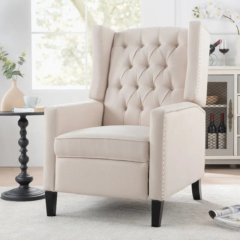 Poltrona Reclinabile, Rosso Vino / Beige / Nero / Grigio / Blu, Monoposto