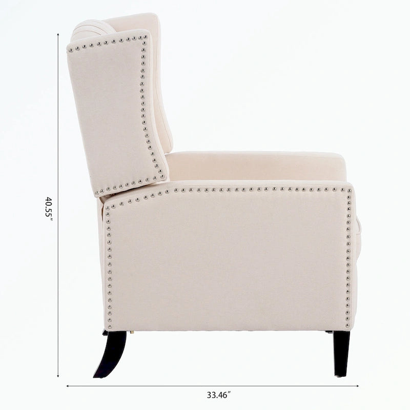 Poltrona Reclinabile, Rosso Vino / Beige / Nero / Grigio / Blu, Monoposto