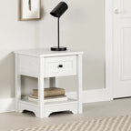 Tavolino a cassetti Navy Blue / White Pine / Fall Oak Shaker