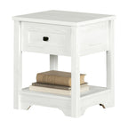 Tavolino a cassetti Navy Blue / White Pine / Fall Oak Shaker