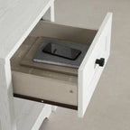 Tavolino a cassetti Navy Blue / White Pine / Fall Oak Shaker