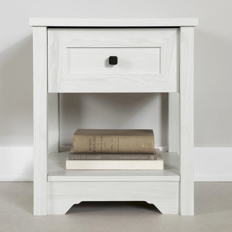 Tavolino a cassetti Navy Blue / White Pine / Fall Oak Shaker