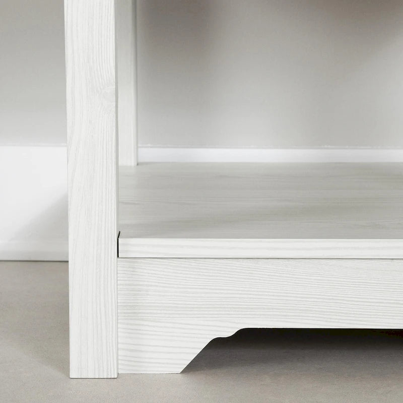 Tavolino a cassetti Navy Blue / White Pine / Fall Oak Shaker