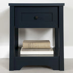 Tavolino a cassetti Navy Blue / White Pine / Fall Oak Shaker