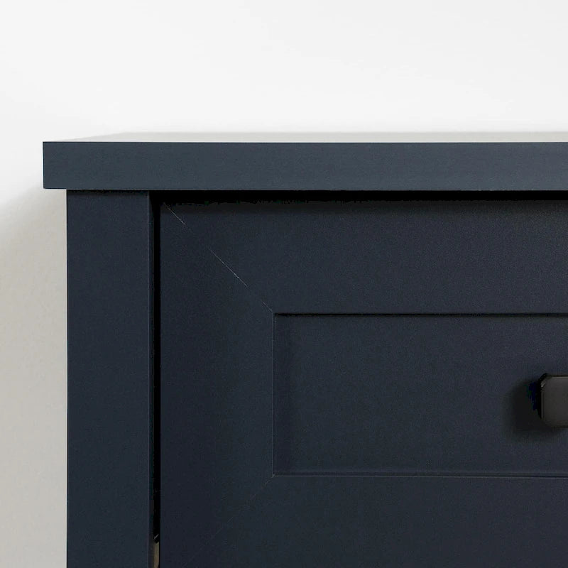 Tavolino a cassetti Navy Blue / White Pine / Fall Oak Shaker