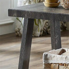 Set di tavoli a 3 pezzi stile cavalletto nero/antracite/bianco/espresso/noce/grigio/beige