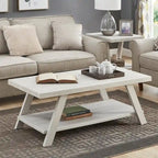 Set di tavoli a 3 pezzi stile cavalletto nero/antracite/bianco/espresso/noce/grigio/beige