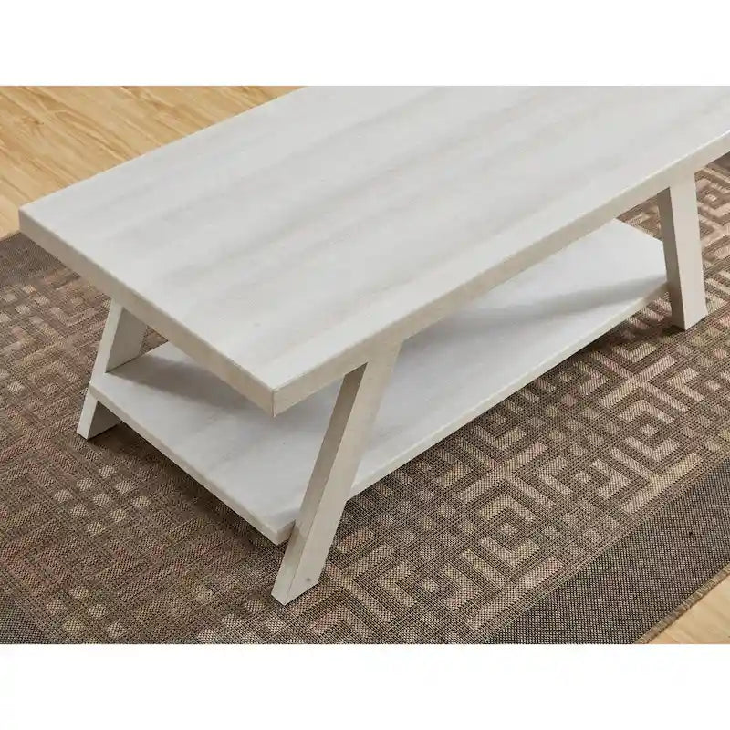 Set di tavoli a 3 pezzi stile cavalletto nero/antracite/bianco/espresso/noce/grigio/beige