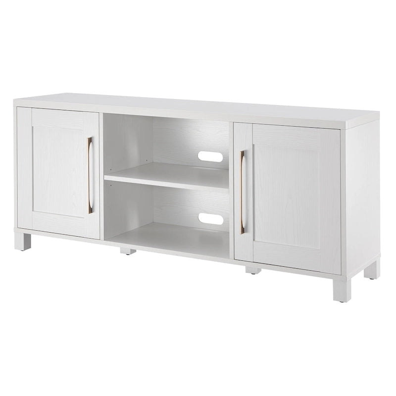 Mobile TV 58", Nero venato / Bianco / Grigio antracite / Rovere grigio / Marrone ontano, Stile tradizionale, Adatto per TV fino a 65"
