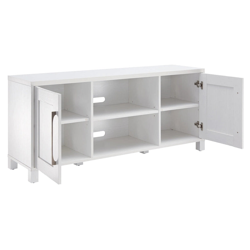 Mobile TV 58", Nero venato / Bianco / Grigio antracite / Rovere grigio / Marrone ontano, Stile tradizionale, Adatto per TV fino a 65"