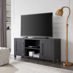 Mobile TV 58", Nero venato / Bianco / Grigio antracite / Rovere grigio / Marrone ontano, Stile tradizionale, Adatto per TV fino a 65"