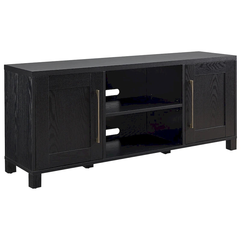 Mobile TV 58", Nero venato / Bianco / Grigio antracite / Rovere grigio / Marrone ontano, Stile tradizionale, Adatto per TV fino a 65"