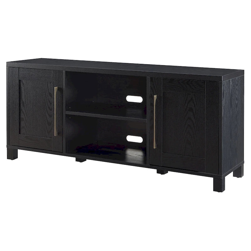 Mobile TV 58", Nero venato / Bianco / Grigio antracite / Rovere grigio / Marrone ontano, Stile tradizionale, Adatto per TV fino a 65"
