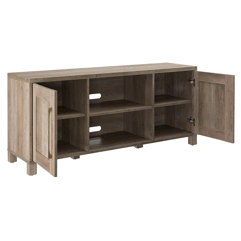 Mobile TV 58", Nero venato / Bianco / Grigio antracite / Rovere grigio / Marrone ontano, Stile tradizionale, Adatto per TV fino a 65"