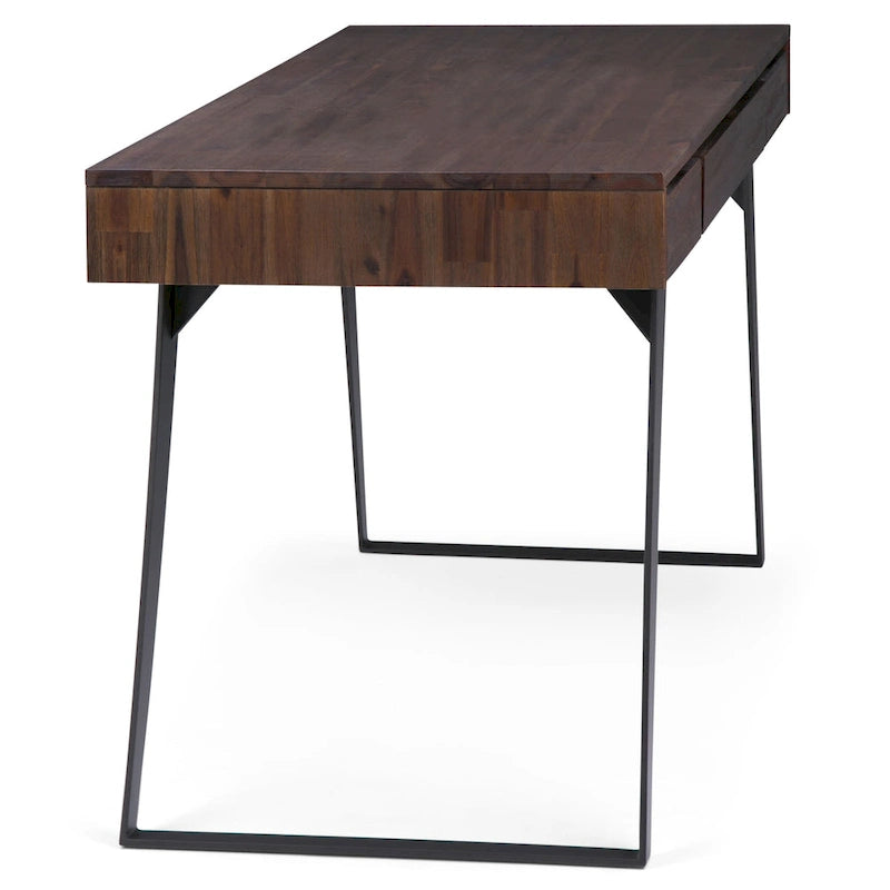 Scrivania industriale da 54" in legno e metallo – Colori assortiti effetto anticato, monoposto