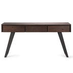 Scrivania industriale da 54" in legno e metallo – Colori assortiti effetto anticato, monoposto