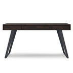 Scrivania industriale da 54" in legno e metallo – Colori assortiti effetto anticato, monoposto