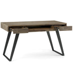 Scrivania industriale da 54" in legno e metallo – Colori assortiti effetto anticato, monoposto