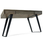 Scrivania industriale da 54" in legno e metallo – Colori assortiti effetto anticato, monoposto