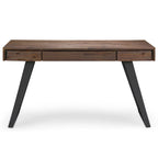 Scrivania industriale da 54" in legno e metallo – Colori assortiti effetto anticato, monoposto