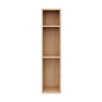 Testiera contenitore, rovere biondo naturale/rovere marrone, stile moderno, Queen/King