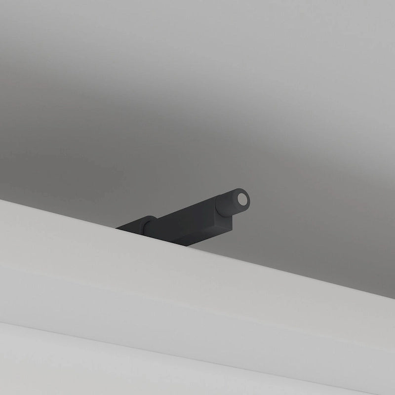 Mobile TV Bianco e Rovere con Cassetti e Ripiani a Giorno, 180 cm, Montaggio da 1 Persona