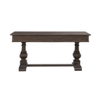 Scrivania singola Saddle Brown