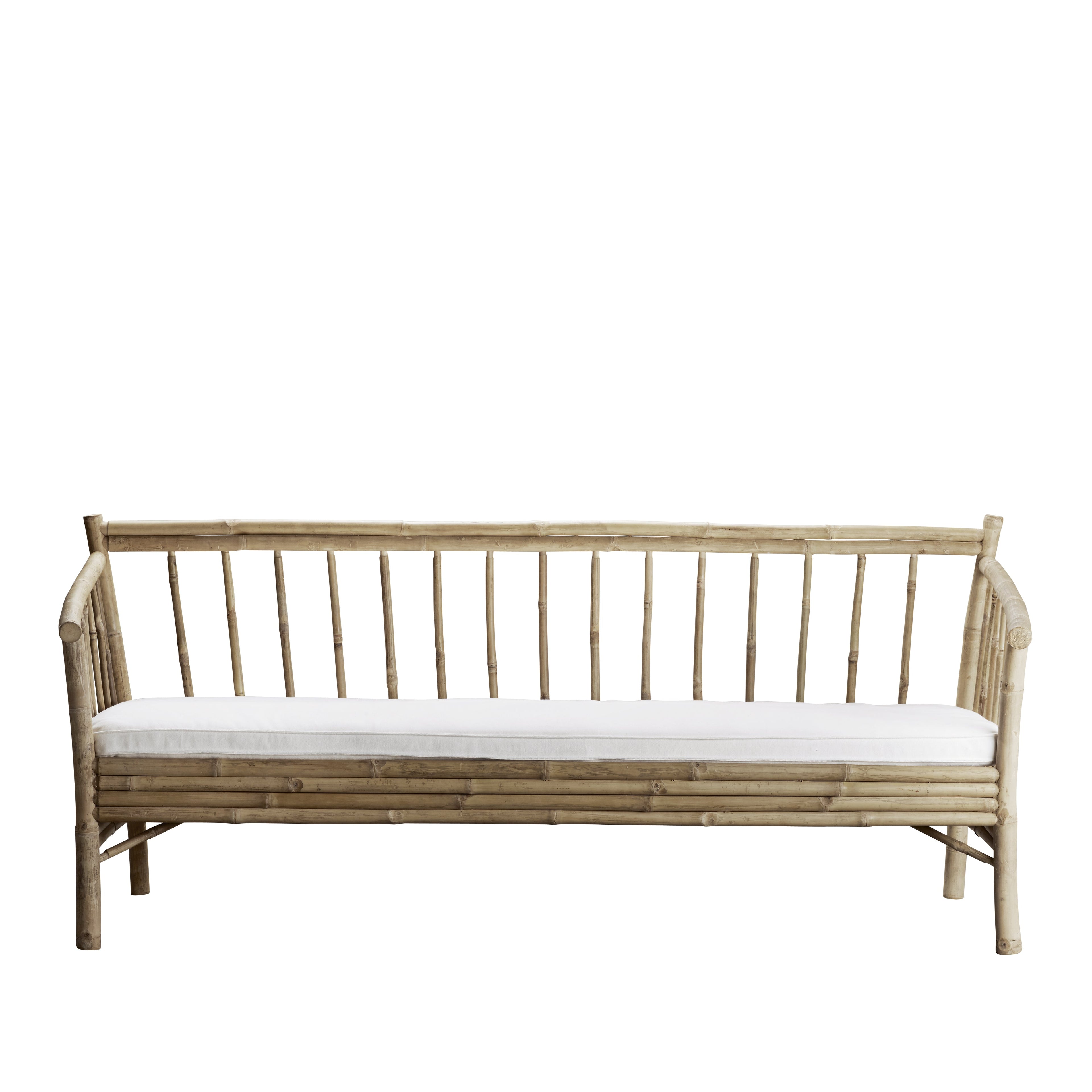 Divano Bamboo Lounge | Materasso Bianco, Sabbia, Grigio o Nero