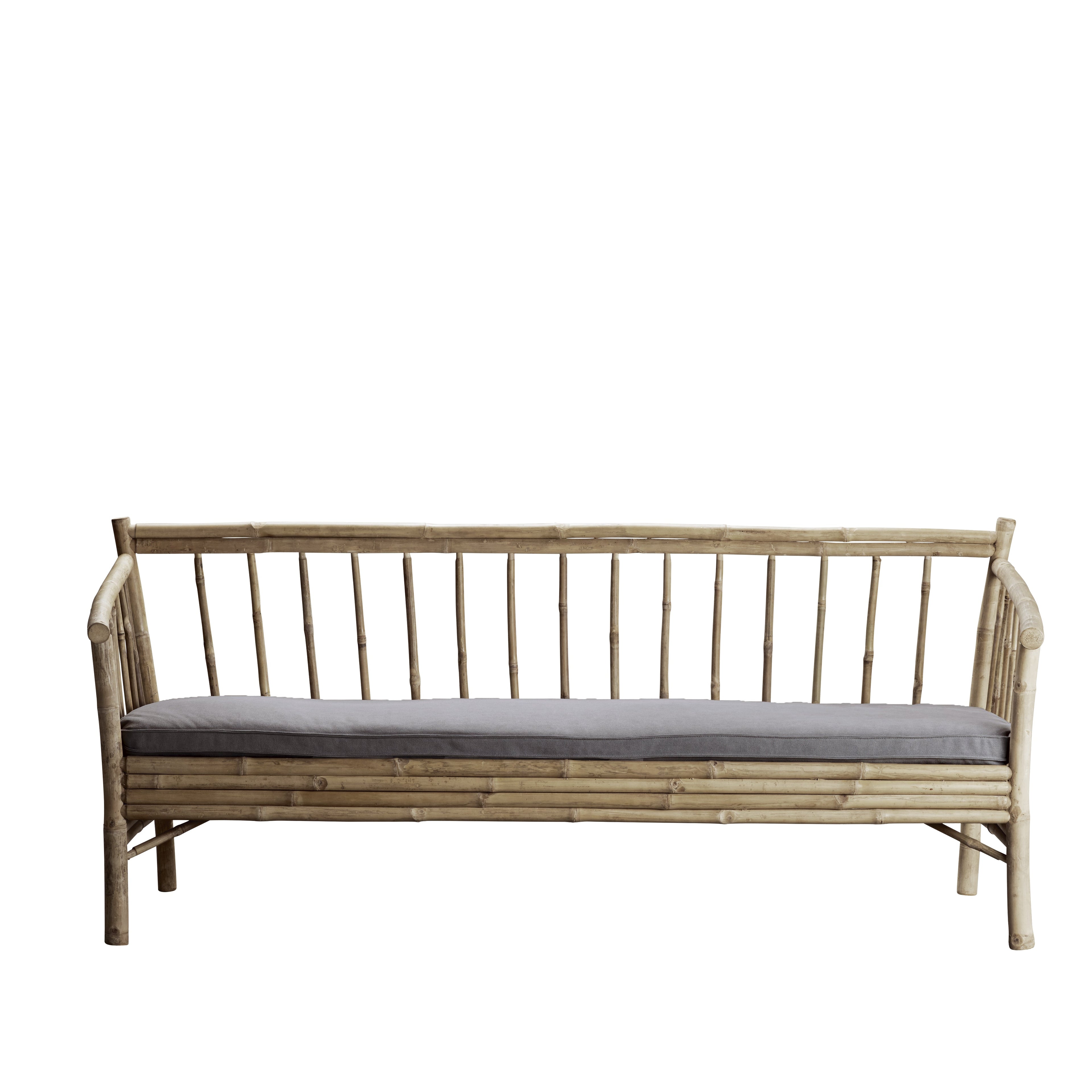 Divano Bamboo Lounge | Materasso Bianco, Sabbia, Grigio o Nero